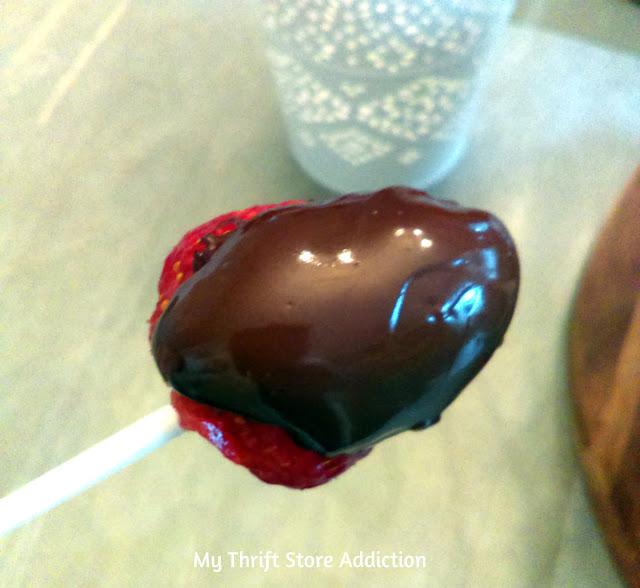 chocolate covered berry bouquet