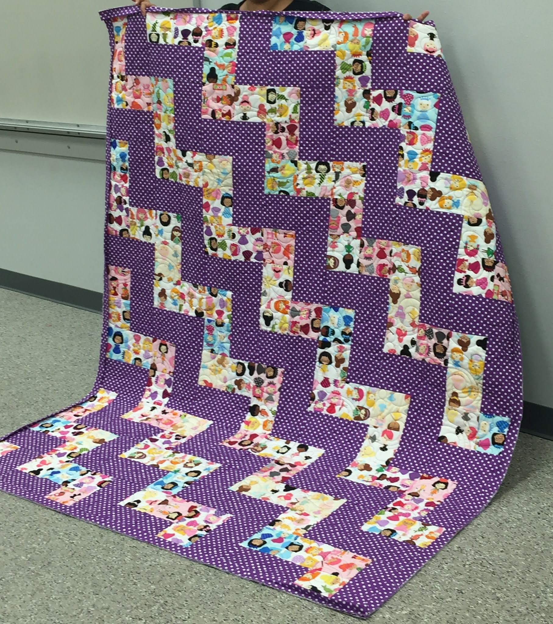 The QuiltNotes Learning Center No Bake Jolly Bar Quilt Free Pattern