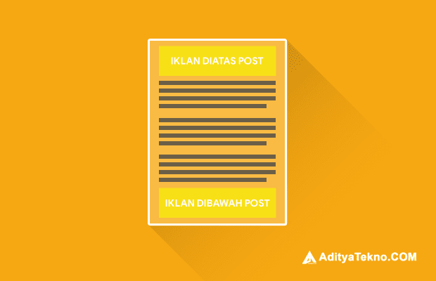Cara Memasang Iklan AdSense di Atas dan Bawah Postingan Blog Cara Pasang Iklan AdSense di Atas dan Bawah Postingan Blog
