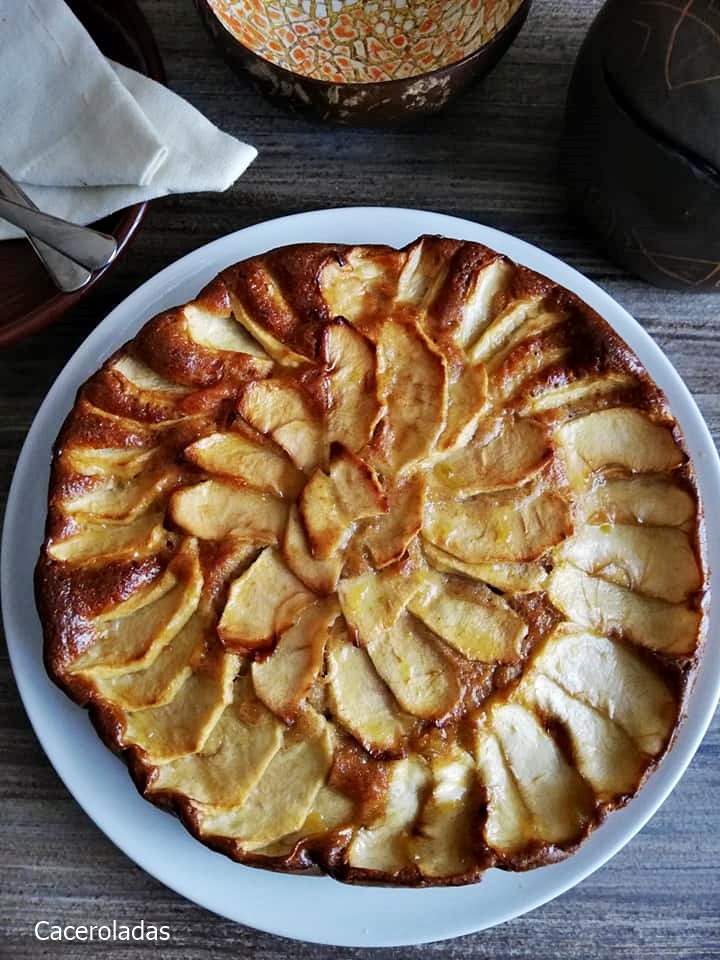 Tarta De Manzana Sin Azúcar Caceroladas