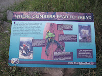 Warning sign at an Elk Mountain Range trailhead