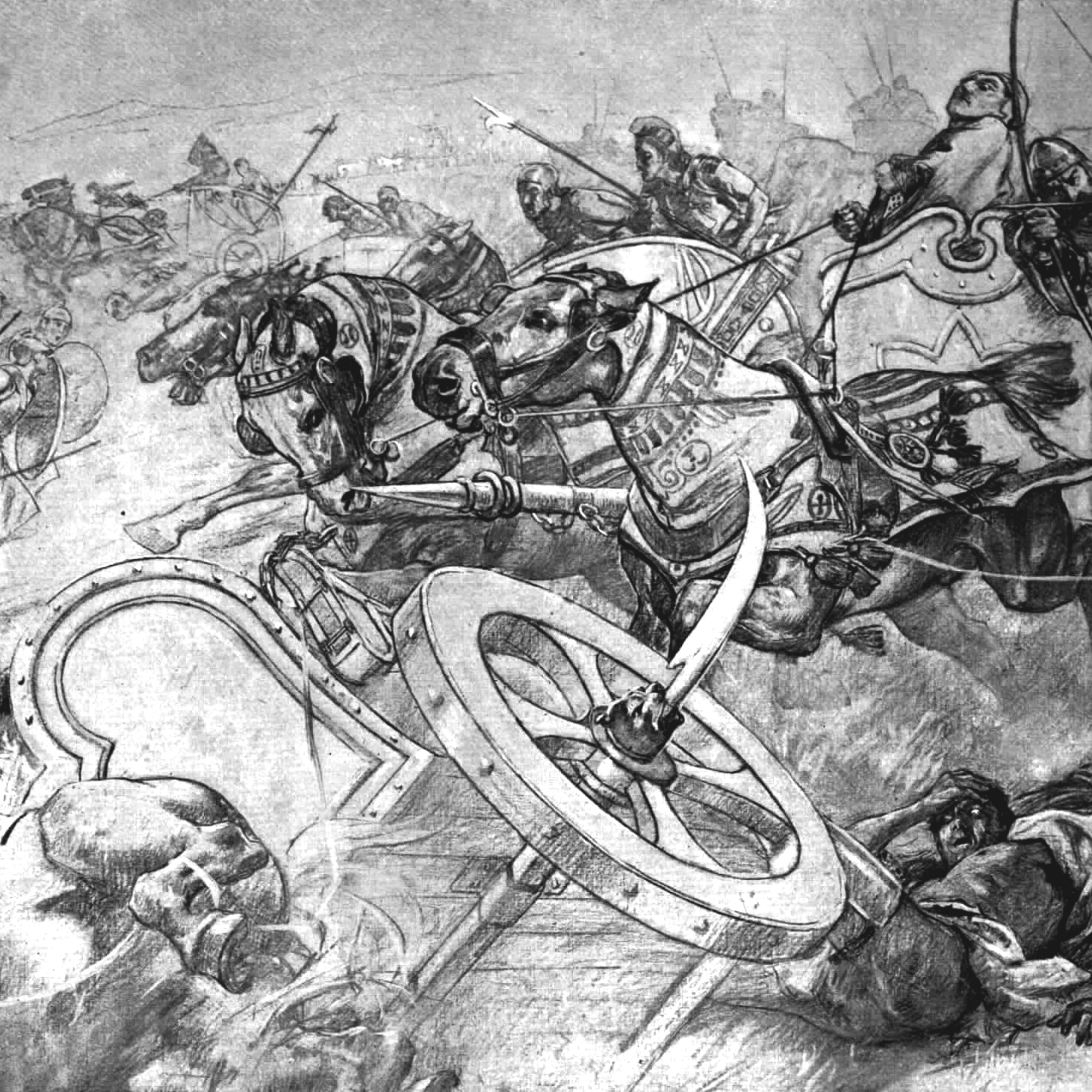 И ударили вражеские колесницы по воинству ра. Битва при Кунаксе. Боевые серпоносные колесницы. Гонки на колесницах. Гонки колесниц устраивались на.