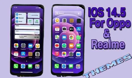 Download Tema iOS 14.5 Terbaru Untuk Oppo ColorOs 5, 6, 7 dan Realme