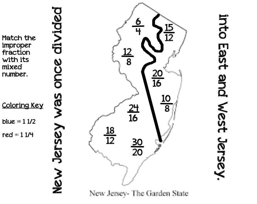 Miss B., Busy Bee: February Fraction Fun