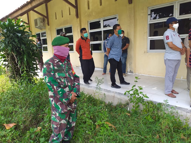 Bupati Sragen Tinjau Yappenas Sebagai Tempat Karantina Pasien Wanita Covid-19