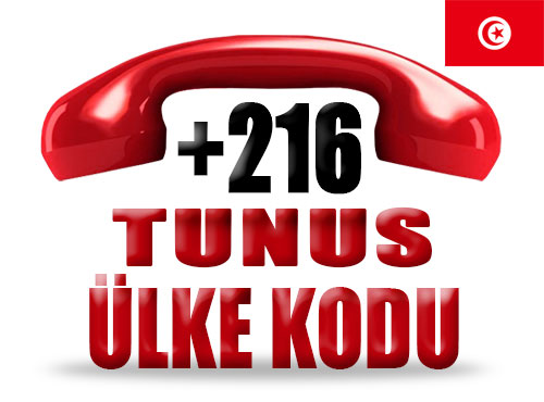 216 00216 nerenin ulke kodudur tunus sehir alan kodlari laf sozluk