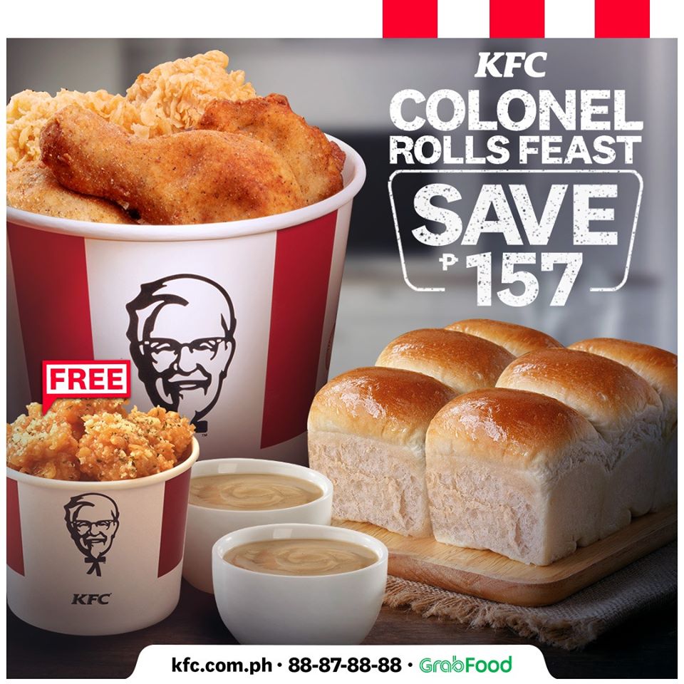 Manila Shopper KFC Colonel Rolls Feast Promo May 2020