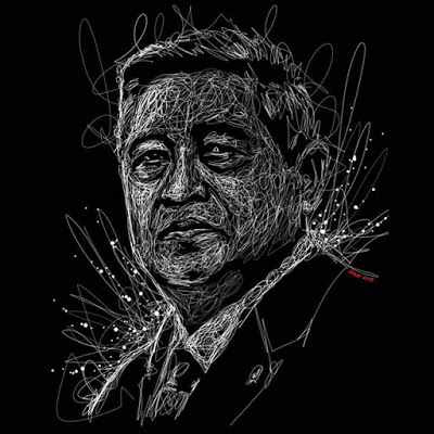 lukisan dengan Lakban OPP tape mehumiplastics