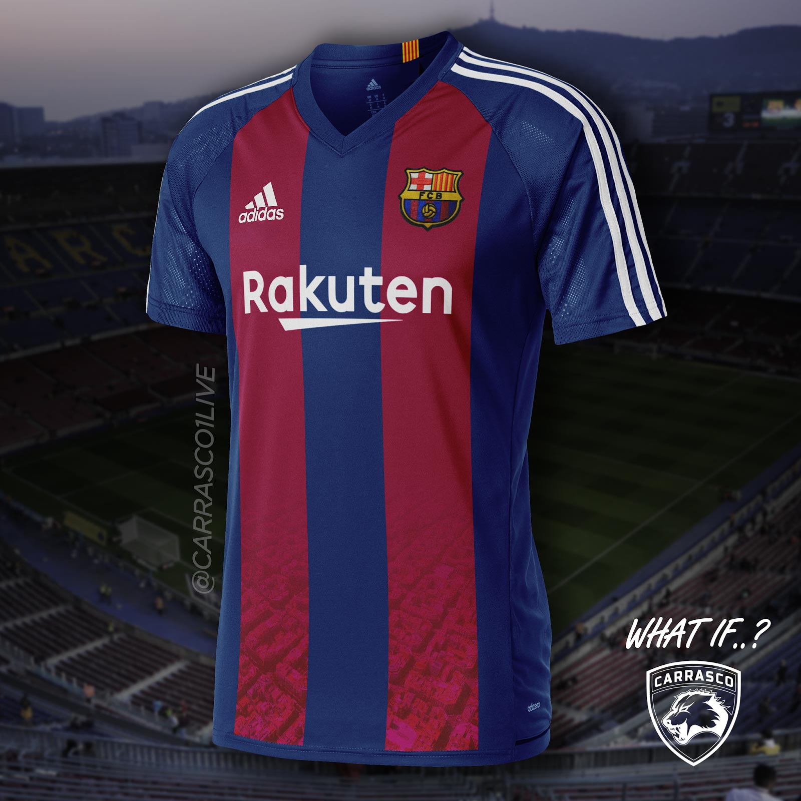 What If? Adidas FC Barcelona, Atlético Madrid & Malaga Concept Kits by Carrasco - Footy