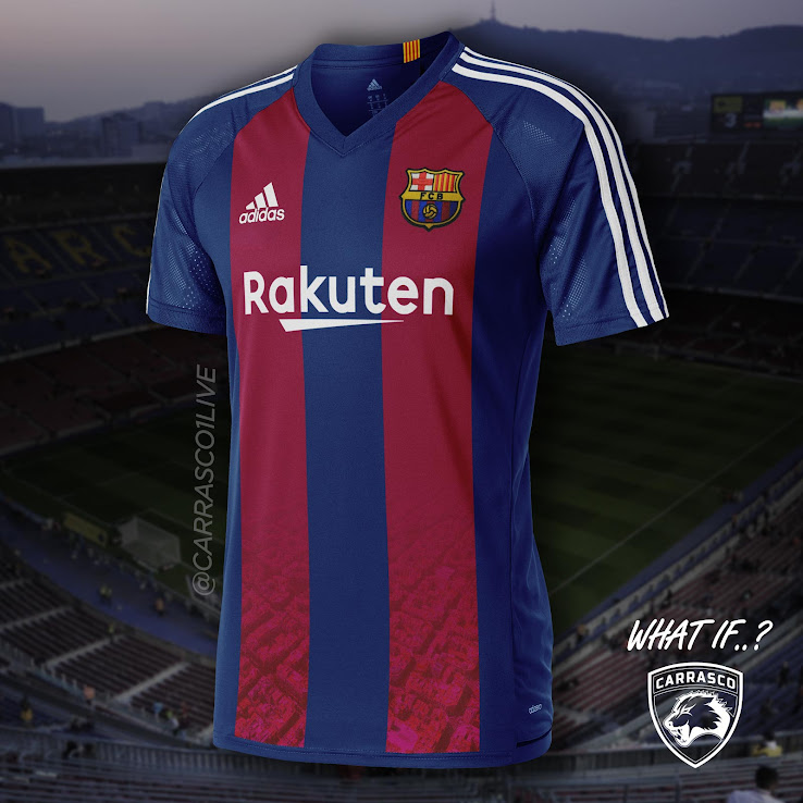 barcelona adidas kit