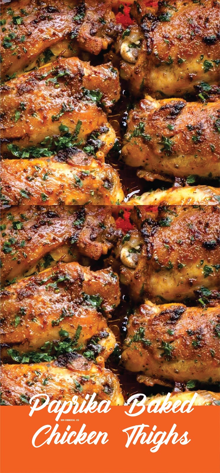 Paprika Baked Chicken Thighs Recipe Spesial Food