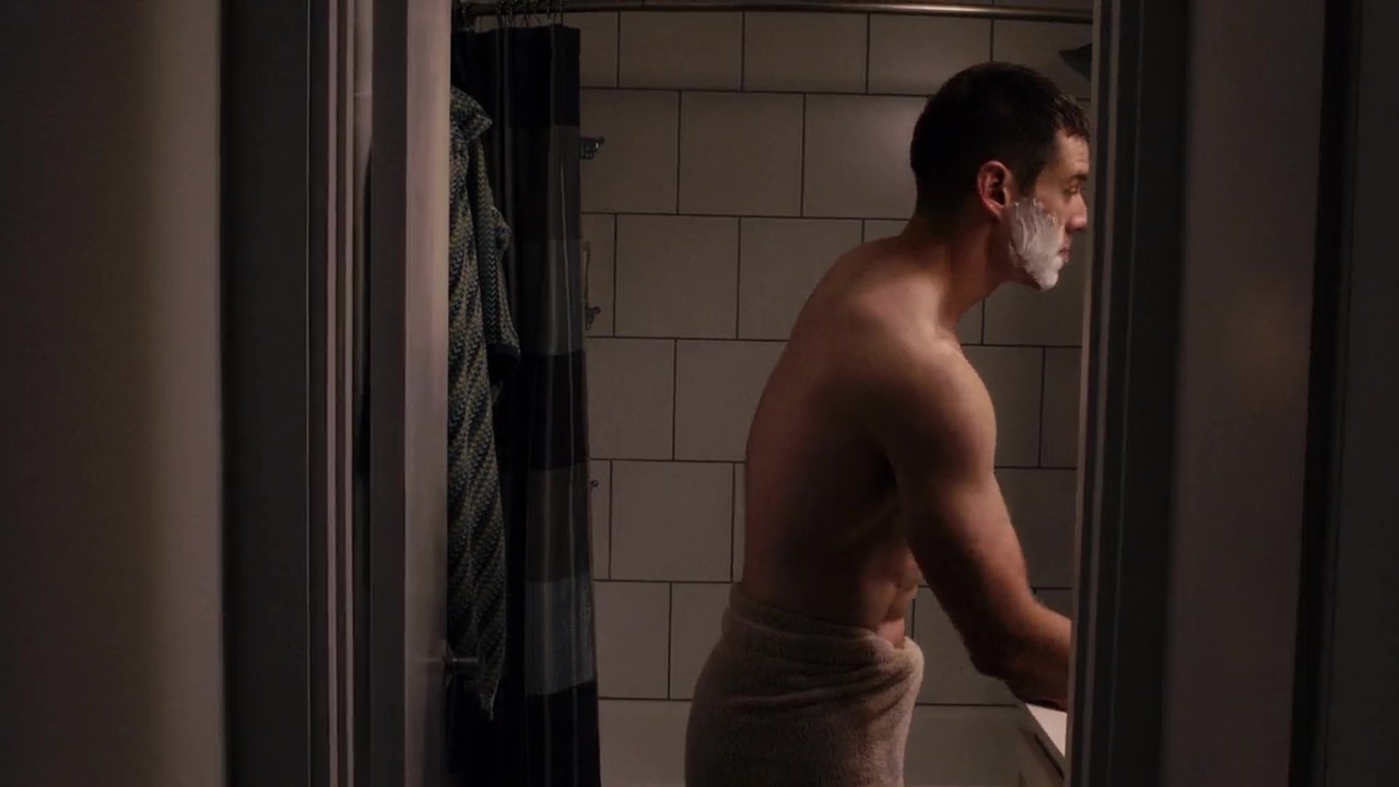 Brian J. Smith shirtless in Sense8 "I Am Also A We" .