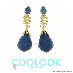 Queen Letizia Jewels COOLOOK Big Ameba Earrings