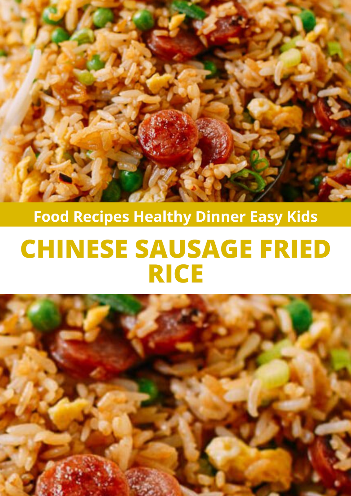 Chinese Sausage Fried Rice