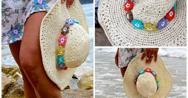 Crochet hat band Clearance