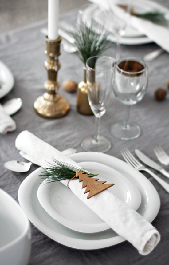 7 servilleteros diy para lucir en tu mesa de Navidad