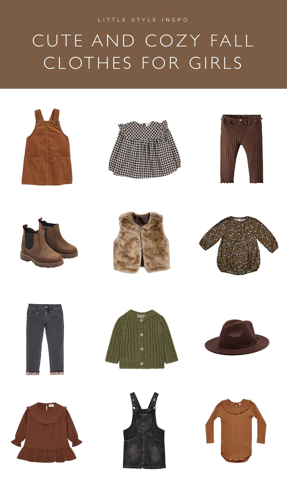 Cute and Cozy Fall Clothes for Girls  Little Style Inspo