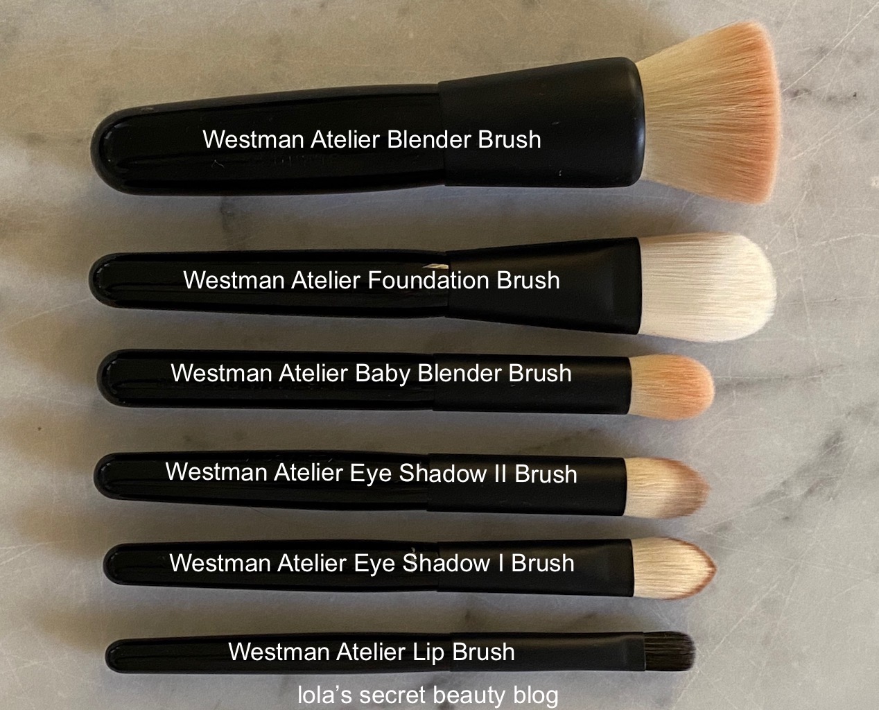 lola's secret beauty blog Westman Atelier Foundation Brush Review