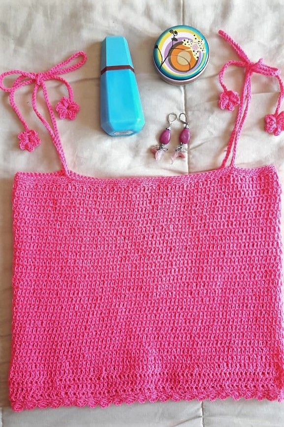 Crop Top Crochet Paso A Paso Super Fácil