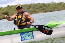 Mestre Tabosa nos campeonatos de canoagem em Brasília