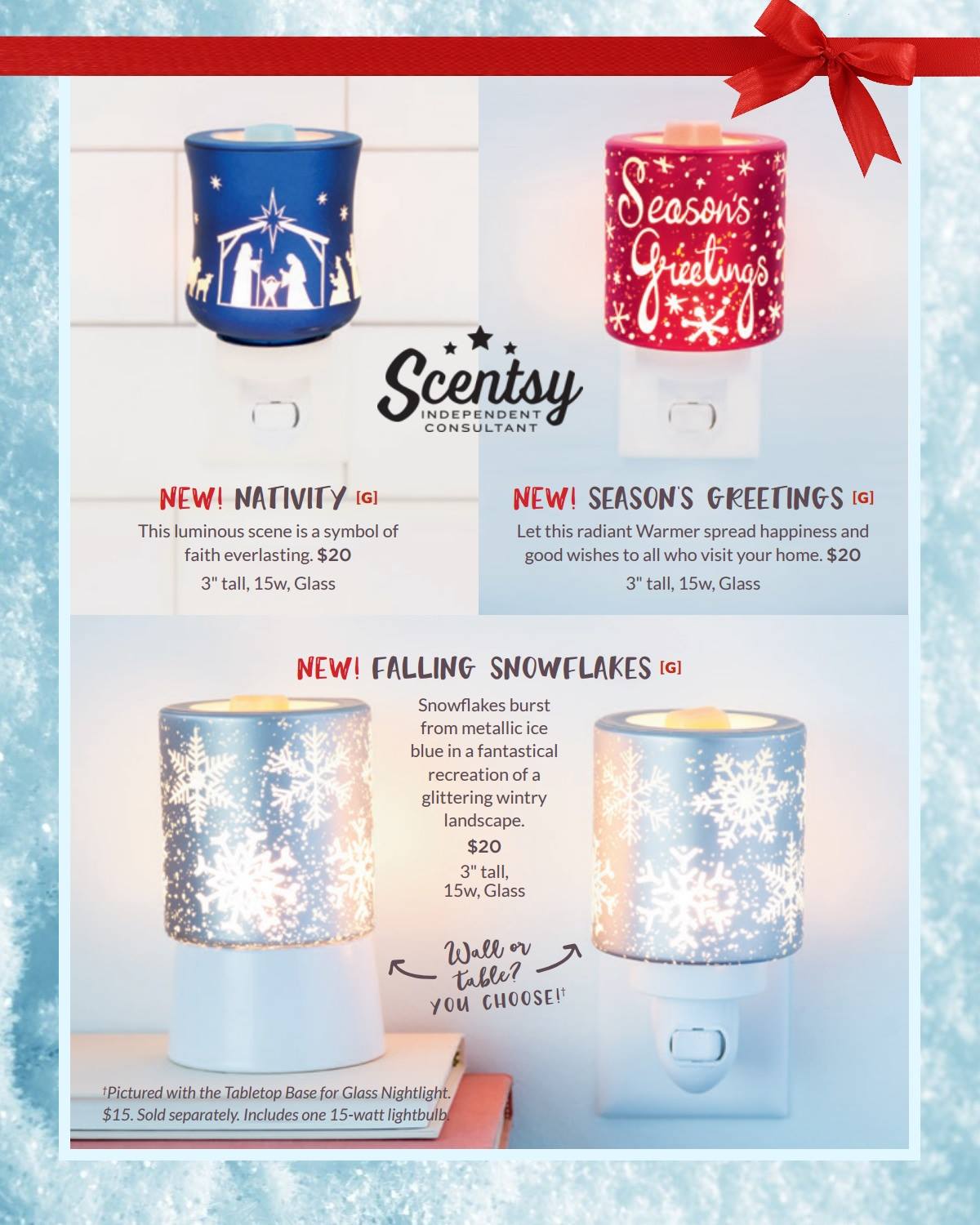 Lynne Biniker Independent Scentsy Consultant Sneak Peek Holiday