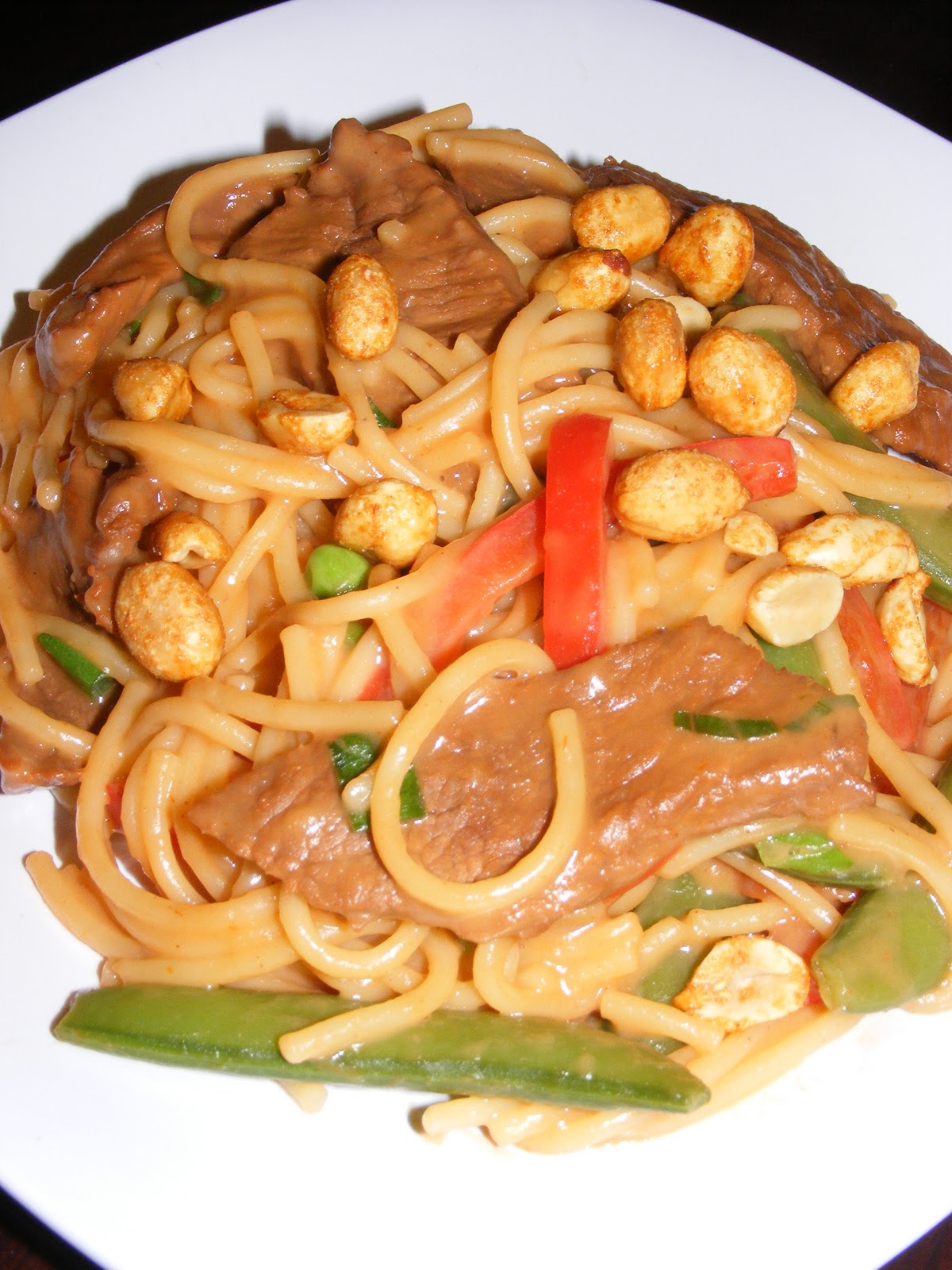 Asian Beef with Noodles