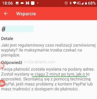 Jak długo trzeba czekać na wypłatę.