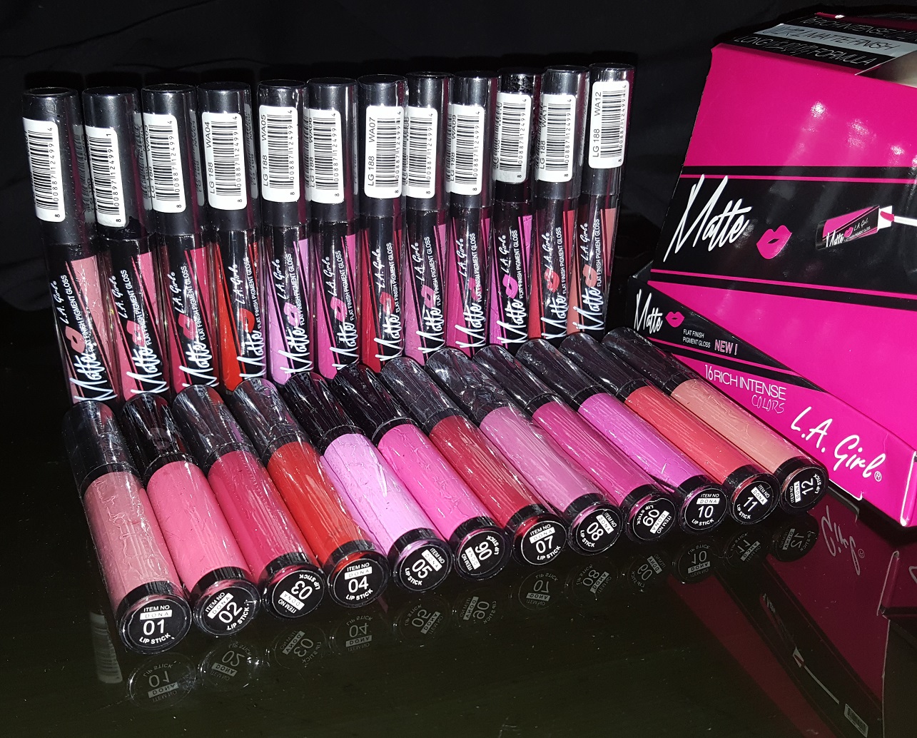 Lipgloss LA GIRL MATTE Lipcream L.A GIRL NAKED ONLINE