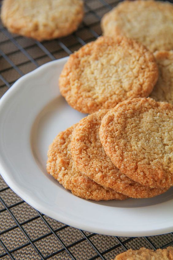 Sweet & Savory Insanely Easy Almond Cookies Authentic Chinese Food
