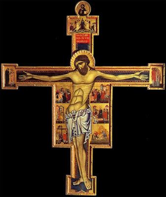 Coppo di Marcovaldo: croce dipinta a San Gimignano
