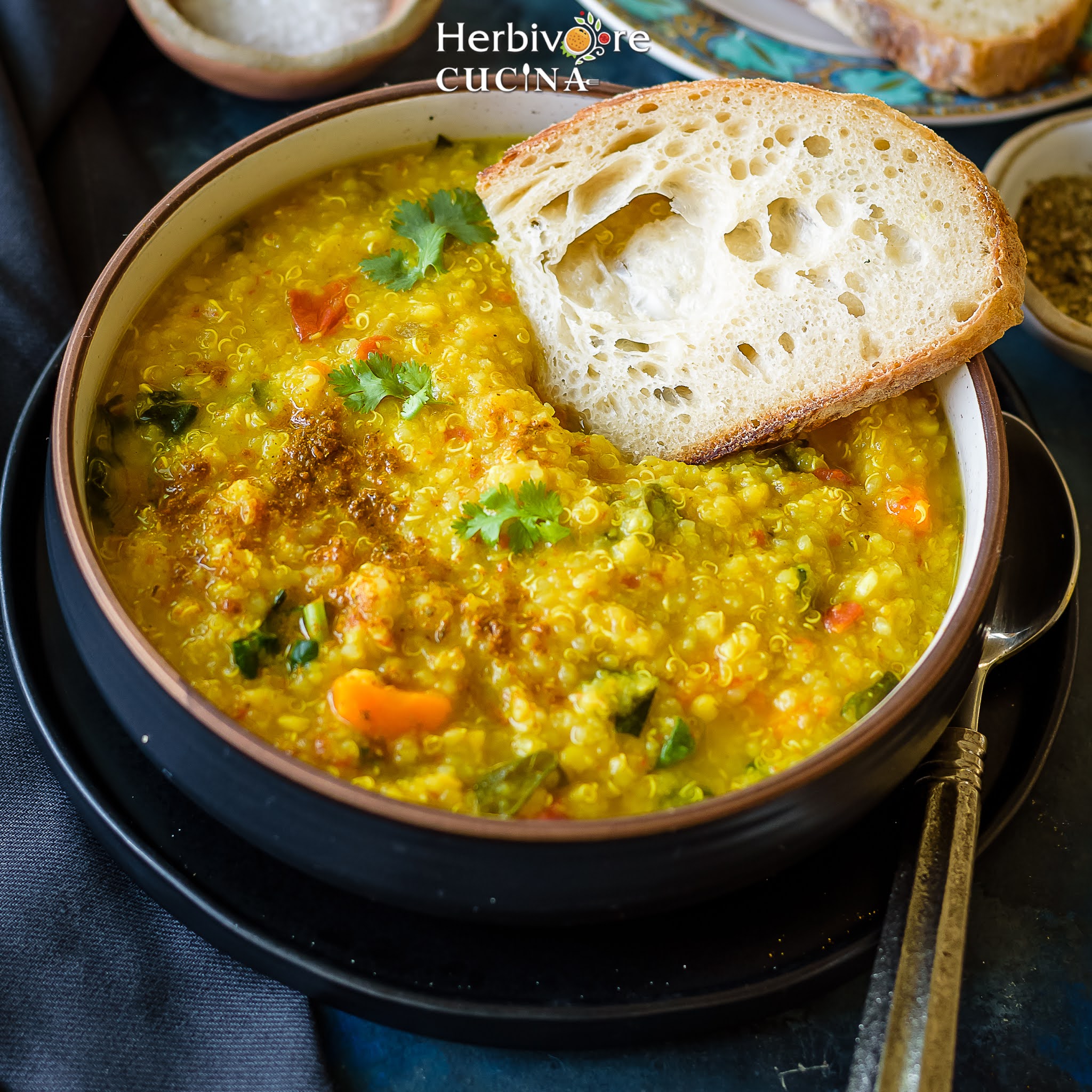 Herbivore Cucina Instant Pot Quinoa Red Lentil Soup
