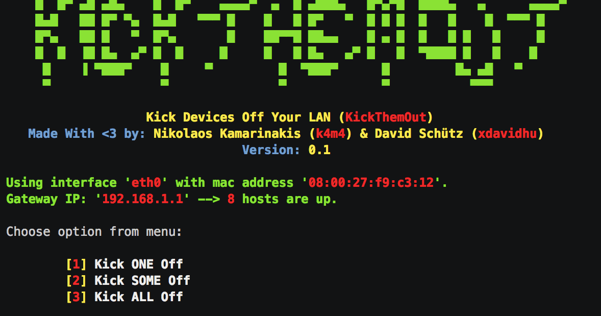 AnonymousGreece Κάντε kick οποιονδήποτε θέλετε απο το router σας