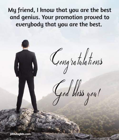 Congratulations message for winning