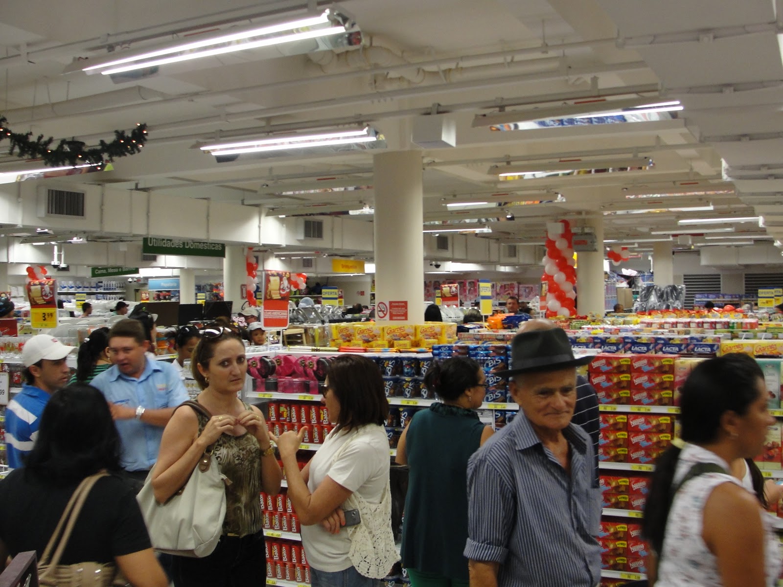 CAJAINFORMADO Inauguração das Lojas Americanas foi um sucesso e atraiu um grande público no