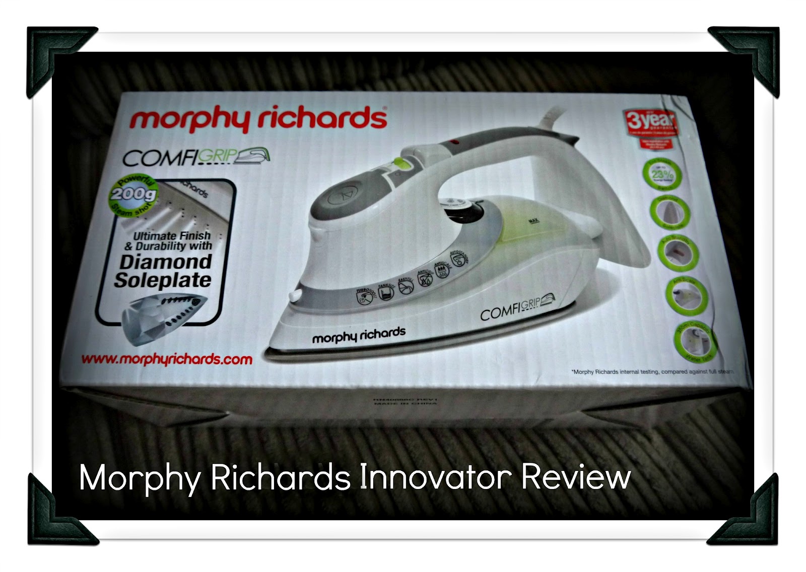 morphy richards comfigrip iron