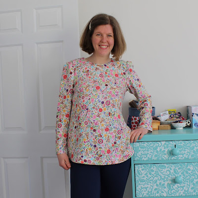 Nightingale & Dolittle: Tilly & The Buttons Orla Top Sewing Pattern Review