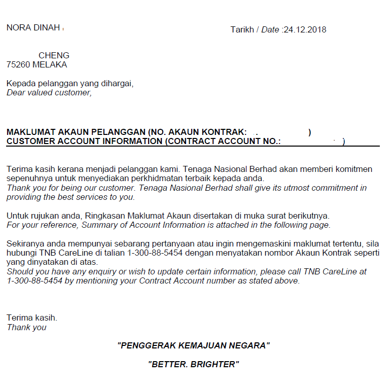 Contoh Surat Authorization Letter