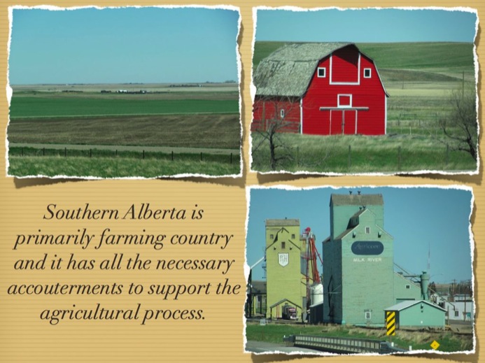 Blue Roads to Hiking Trails Lethbridge, Alberta, Canada