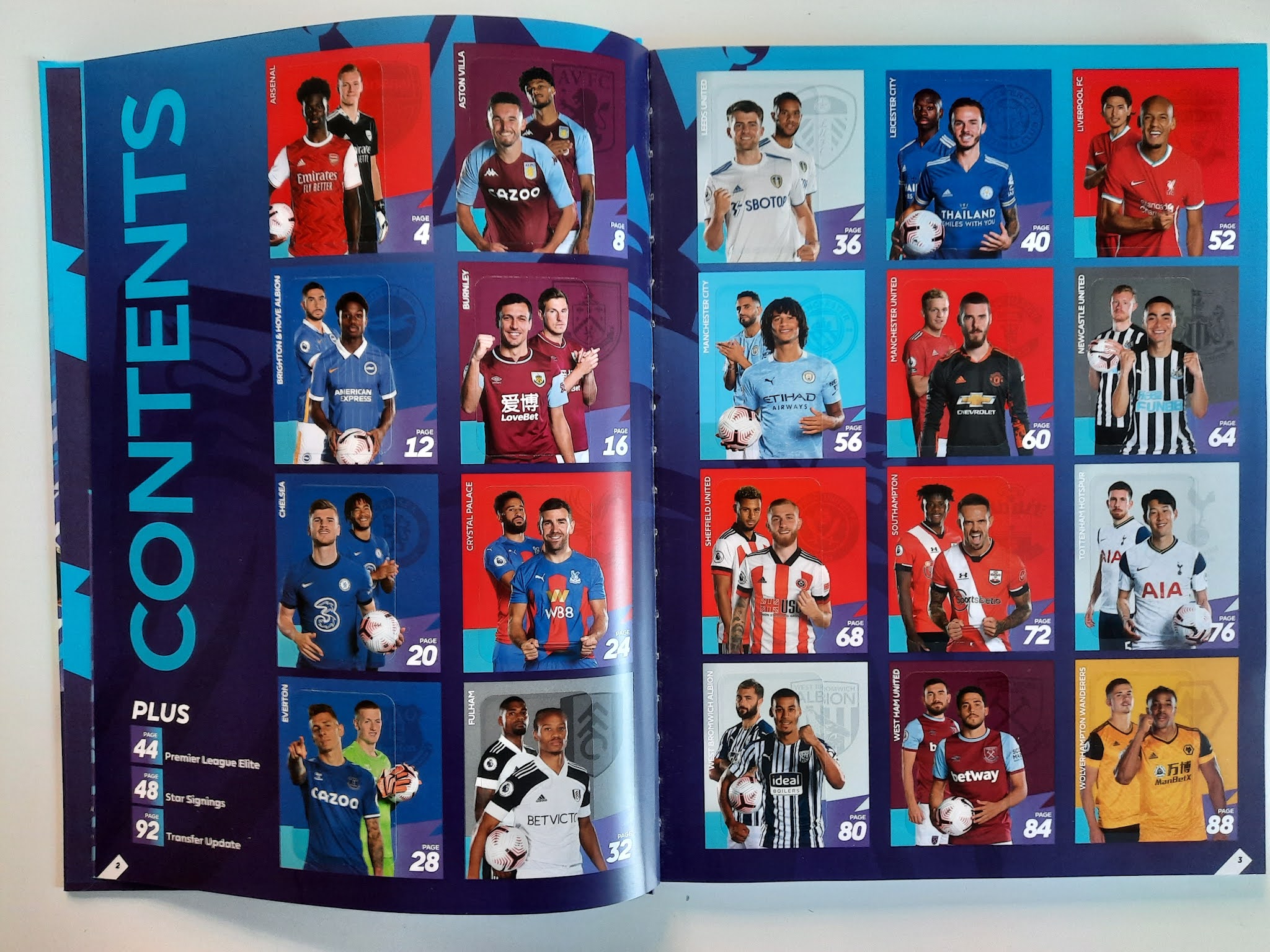 Only Good Stickers Panini Premier League 2021