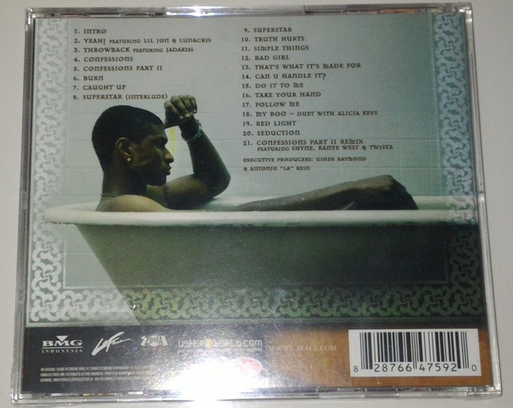 CD Usher - Confessions Special Edition - GUDANG MUSIK SHOP