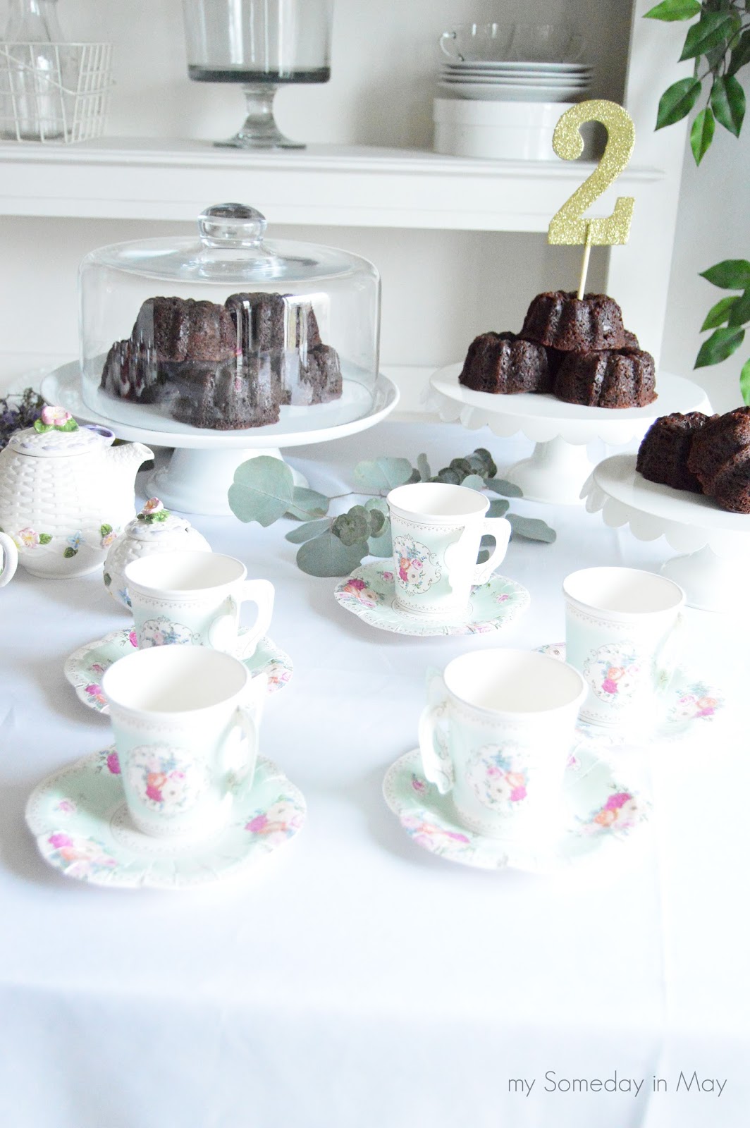 Tea for Two Birthday Party My Someday in May