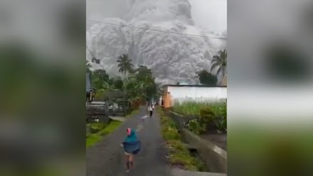 Ισχυρή έκρηξη ηφαιστείου στην Ιάβα 