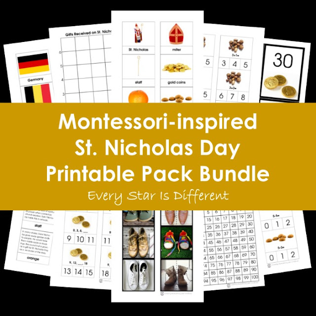 Montessori-inspired St. Nicholas Day Printable Pack
