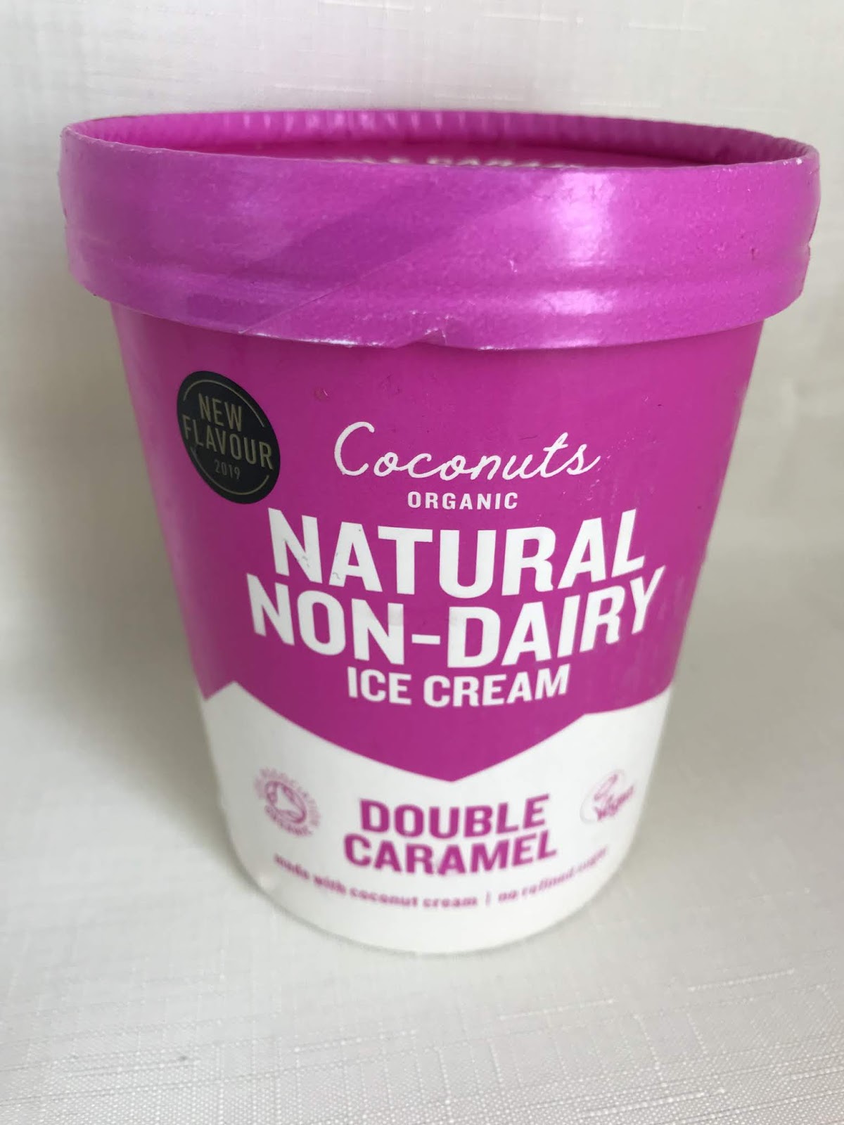Coconuts Organic Non Dairy Double Caramel Ice Cream Review