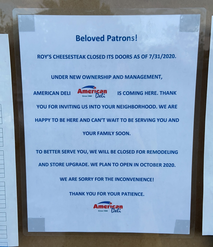 Tomorrow's News Today Atlanta [Dijeet?] Roy's Cheesesteaks is a