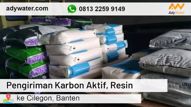 Pengiriman Terbaru Karbon Aktif, Resin Kation Anion, Pasir Silika ke Cilegon | Harga Jual Karbon Aktif 2020