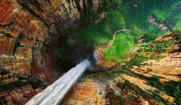 Cascadas Dragón, Venezuela