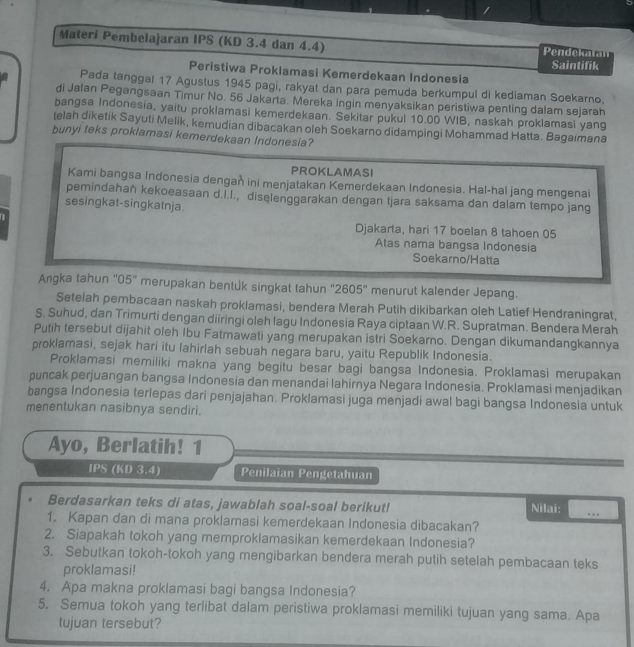 Pembelajaran SDN Sokopuluhan 02