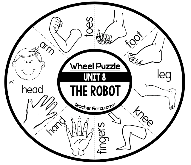 YEAR 1 & 2 WHEEL PUZZLE SET BASED ON UNITS