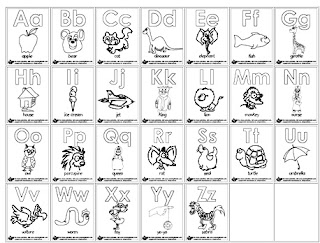 Alphabet Coloring Sheets on Homeschool Parent  Printable Alphabet Coloring Pages